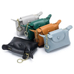 Load image into Gallery viewer, Genuine Leather Coin Purses Small Card Holder Purse High Quality Leather Mini Dumplings Wallet Brand Exquisite Clutch Bag 2023