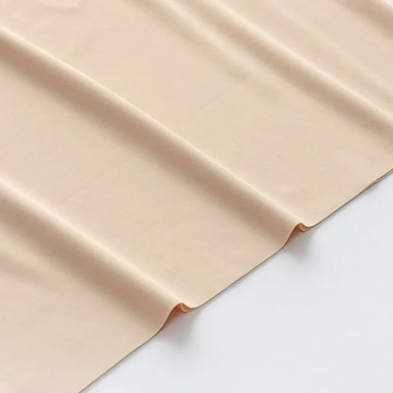 Women Ice Silk Seamless Crop Tops Girls Simple Solid Color Spaghetti Strap Camisole Basic Sleeveless Stretch Sport Vest Tank Top