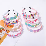 Load image into Gallery viewer, New Fashion Girls Glitter Hair Bands Cute Colors Hair Hoop Hairbands Lovely Bow Stars Headbands for Kids Gifts Hair Accessories