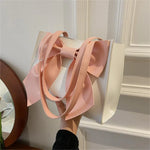 Load image into Gallery viewer, Bow Shaped Shoulder Bag For Women, Fresh And Large Capacity Portable Tote Bag