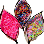 Load image into Gallery viewer, 500/1000/2000pcs Girls Colourful Disposable Rubber Band Hair Ties Headband Children Ponytail Holder Bands Kids Hair Accessories