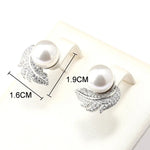Load image into Gallery viewer, Freshwater Pearl with Beads Jewelry Sets Silver 925 Jewelry Wedding Accessory For Women Earrings/Pendant/Ring/Necklace Gift Set