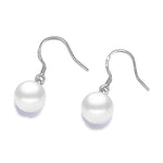 Load image into Gallery viewer, Fanqieliu Original 925 Silver Needle Lady's Fashion Jewelry New Pearl Drop Earrings FQL23505