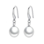 Load image into Gallery viewer, Fanqieliu 925 Silver Needle Fashion Jewelry Pearl Drop Earrings For Lady New FQL23508
