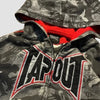 Y2K Camouflage Zipper Hoodie Tapout Oversized Tops Harajuku Goth Letter Graphics Embroidered Sweatshirt  Autumn Winter Men Women