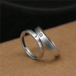 Load image into Gallery viewer, 1/2pcs Sun Moon Couple Rings Open Adjustable Ring Eachother Lovers Minimalist ring gift Engagement Wedding Rings Bride Jewlery