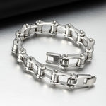 Load image into Gallery viewer, 1pcs Punk Stainless Steel Bracelet Men Biker Bicycle Motorcycle Fashion Chain Bracelets Jewelry Accessories
