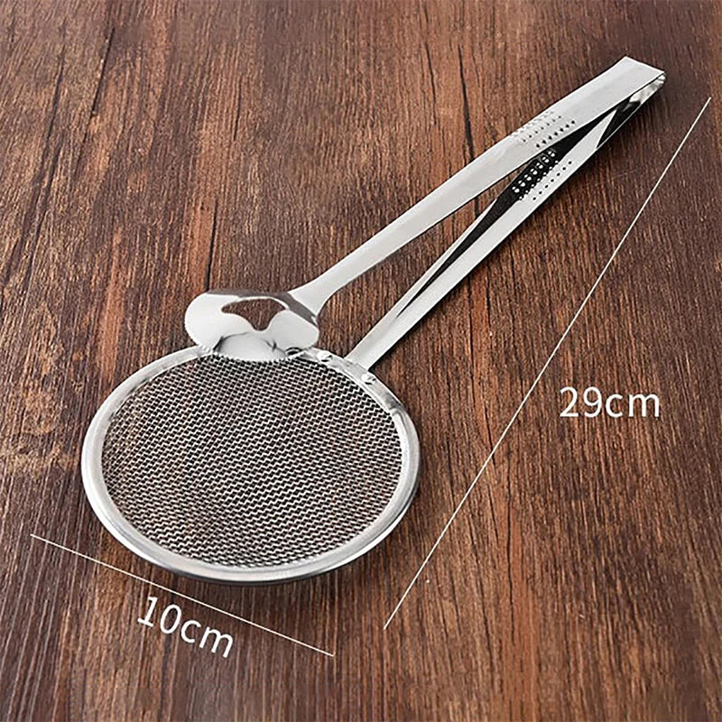 1pc Stainless Steel Fried Food Filter Clip Cooking Useful Things For Kitchen Gadgets Kitchenware Tools Utensils Item Supplies