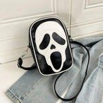 Load image into Gallery viewer, Halloween Ghost Bag Novelty Skull Crossbody Bags Y2k Women Girls Punk Hiphop Horror Skeleton Shoulder Bag Funny Handbag Purses