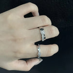 Load image into Gallery viewer, Game Love And Deepspace Ring Xavier Zayne Rafayel Cosplay Unisex Adjustable Opening Rings Jewelry Accessories Gifts