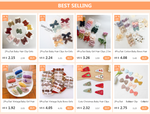 Load image into Gallery viewer, Cute Baby Girl Hair Clips 5.7 In Big Bow Handmade Cotton Vintage Plaid Kids Hairgrips Children Hair Accessories Spring New
