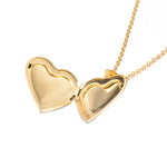 Load image into Gallery viewer, Love Heart Photo Locket Charm Pendant Necklace Stainless Steel Blank Memory DIY Openable Jewelry For Men Women Gifts