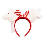 Load image into Gallery viewer, Disney Minnie Mouse Ear Headband 2023 New Loungefly Ears Christmas Snowman Headdress Cosplay for Adults Kids Hair Accessories