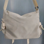 Load image into Gallery viewer, Fashion Women Canvas Shoulder Bags For Youth Casual Ladies Large Capacity Crossbody Bags Solid Handbags Messenger Bags for Women