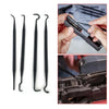 4x Nylon Picks Pick Hook Car Detailing Cleaning Tool Multipurpose Double-headed Hook Auto Detailing Tools Car Clean Accessories