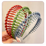 Load image into Gallery viewer, Korean Basic Head Band Girls Comb Hair Pin Frosted Hair Hoop Children Headwear Girls Kids Women Hair Accessories