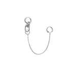 Load image into Gallery viewer, Cool Style Fake Piercing Lip Clip Earring Punk Chain Linked Earrings Hinged Lip Ring For Women Men Fashion Jewelry Accessories