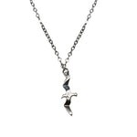Load image into Gallery viewer, Fashion Silver Color Sea Mew Pendant Necklace for Women Simple Seabird Seagull Necklace Fine Jewelry Accessories Xmas Gifts