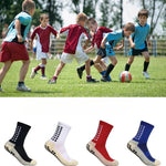 Load image into Gallery viewer, European Cup Children Breathable Sports Soccer Socks Square Silicone Non-slip Grip Football Socks Kids Clothing Accessories