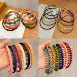 Load image into Gallery viewer, Korean Basic Head Band Girls Comb Hair Pin Frosted Hair Hoop Children Headwear Girls Kids Women Hair Accessories