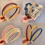 Load image into Gallery viewer, Korean Basic Head Band Girls Comb Hair Pin Frosted Hair Hoop Children Headwear Girls Kids Women Hair Accessories