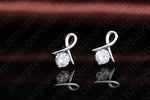 Load image into Gallery viewer, New Fashion Set For Women Cross CZ 925 Sterling Silver Pendant Necklace & Stud Earrings With High Quality