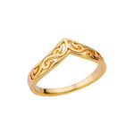 Load image into Gallery viewer, Stainless Steel Rings For Women Men Gold Color Plant Totem Ring Female Male Fashion Wedding Party Finger Jewelry Gift 2024 Trend