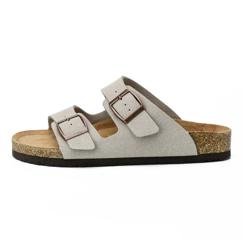 Summer Classic Men's Slippers Couple Style Home Shoes Men's Casual Shoes Beach Sandals Outdoor Men's Flat Shoes Big Size:35-46