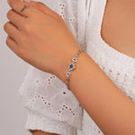 Load image into Gallery viewer, Wholesale Personalized Projection Photo Bracelet-Heart Pendant Bracelet-Projection -Memorial Photo Bracelet-Photo Jewelry