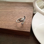 Load image into Gallery viewer, Disney Stitch Ring 925 Sterling Silver Ring Female Cartoon Niche Versatile Cute Index Finger Ring Non-fading Silver Jewelry
