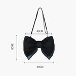 Load image into Gallery viewer, Designer Luxury Handbags For Women Bow Tie Canvas Shoulder Bag Party Casual Crossbody Bags Fashion Trend Female Clutch 2022