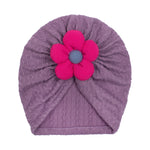 Load image into Gallery viewer, 1PCS Antumn Winter Warm Flower Baby Girls Hat Newborn Beanie Kids Toddler Infant Turban Caps Hair Accessories Gifts