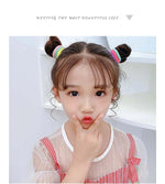 Load image into Gallery viewer, 100pcs Children Elastic Hair Bands Girls Rubber Band For Kids Sweets Scrunchie Hair Ties Clips Headband Baby Hair Accessories