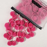 Load image into Gallery viewer, 5pcs/lot Girls Double Plush Ball Hair Ropes Set For Kids Solid Color Scrunchies Elastic Hair Bands Hair Accessories Wholesale