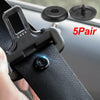 5Pair Car Seat Belt Clips Universal Retainer Adjuster Buckle Stopper Holder Rivet Stud Clips Car Styling Interior Accessories