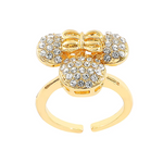 Load image into Gallery viewer, Disney-Cute Shiny Zircon Minnie Mouse Ring for Women, Geometric Finger Rings, Y2K Party, Teen Girls, Jewelry Gifts, Fashion