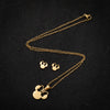 SMJEL Stainless Steel Necklaces for Women Jewelry Mini Animal Rabbit Necklace Heart Beat Dog Paw Print Collier Femme Wholesale