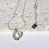 XIYANIKE Irregular Hollow Water Droplets Necklace For Women Girl Clavicle Choker Fashion Jewelry Friend Gift Party collier femme