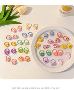 Load image into Gallery viewer, Hair Accessories Girls Bands Bandeau Cheveux Scrunchies Elastique Fille Kids Korean Haarband Rubber Brown Bandeaux Bandes Gift