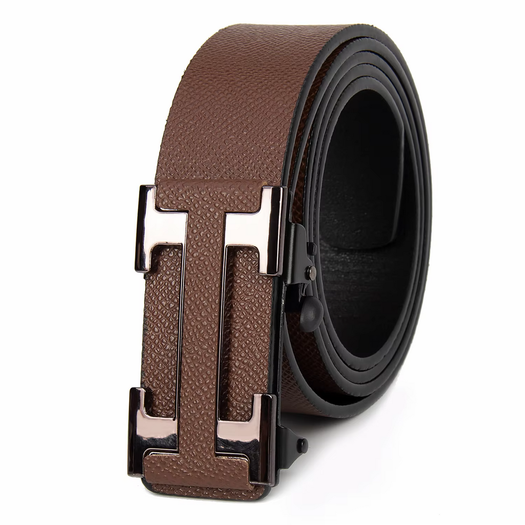 Famous Style Male Brand Belt Men Men's Business Belts Durable dark colored gift item