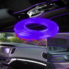 1pc Car Moulding Trims Interior Accessories Purple Silicone 5M Length 5m Car Cover Trim Car-Styling High Quality
