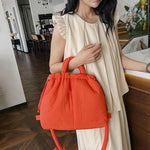 Load image into Gallery viewer, Fashion Casual Large Capacity Puffer Tote Bag Designer Padded Nylon Women Shoulder Bags Handbags Knotted Strap Crossbody Bags
