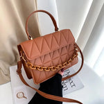 Load image into Gallery viewer, Square Plaid Small Handbags Crossbody Bags For Women, Chain Shoulder Bag For Travel