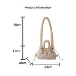 Load image into Gallery viewer, Soft Dacron Crossbody Bag Korean Fashion Fabric Shoulder Bag Mini Tote Purses for Women Underarm Bags Handbags and Purses