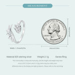 Load image into Gallery viewer, BAMOER Dragon Ring 925 Sterling Silver Adjustable Animal Rings Dragon Jewelry Gifts for Women Teens Girls SCR1017-E