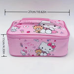 Load image into Gallery viewer, Sanrio Cartoon Character Insulated Lunch Bag - Water-Resistant Canvas Cooler Box with Cute Kawaii Perfect Daily Storage Satchel