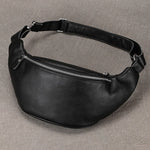 Load image into Gallery viewer, Big Waist Bag Mens Leather Belt Pounch Anti-theft Waist Pack Fanny Pack Bum Bag Belt Waist Pouch Chest Bag For Male leather Bag