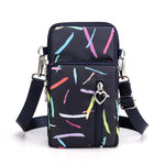 Load image into Gallery viewer, 2023 Canvas Handbag Mobile Phone Bag Women's Messenger Bag All-match Mini Small Crossbody Bag Hanging Neck Coin Purse Bag