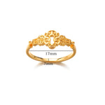 Load image into Gallery viewer, Stainless Steel Rings for Women Gold Color Longevity Lock Shape Ring Waterproof Lucky Aesthetic Jewelry Freeshipping anillos