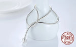 Load image into Gallery viewer, Original 925 Sterlin Silver Snake Chain Necklace Secure Ball Clasp Beads Charms Chocker Necklace For Women Wedding DIY Jewelry